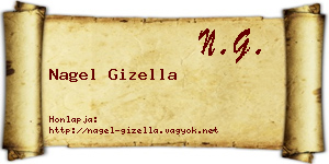 Nagel Gizella névjegykártya